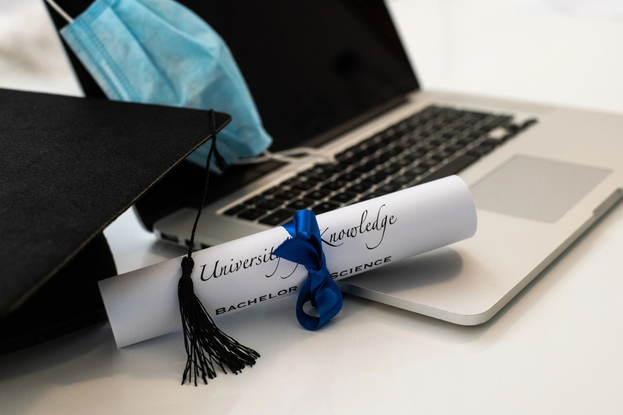Certificate and degree image used to represent industry training